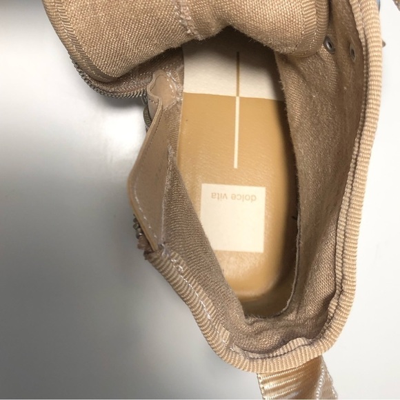 NEW Dolce Vita Utilitarian Huey Hiking Boot in Mushroom Nubuck size 10 - Picture 13 of 15